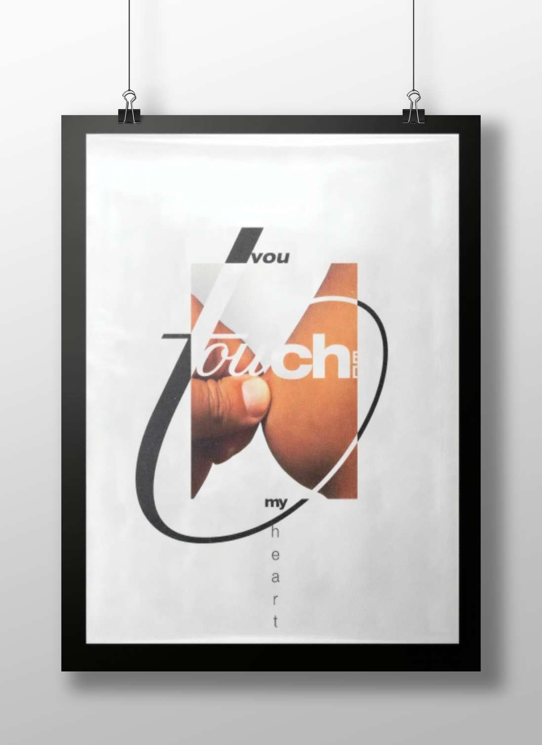 Touch - Cosmic Handprint Poster