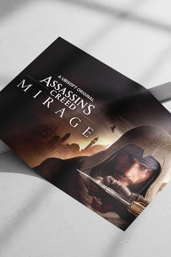 Assassin's Creed Mirage (video game by Ubisoft) Main Subject: Assassin's Creed Mirage (video game by Ubisoft) Matte poster