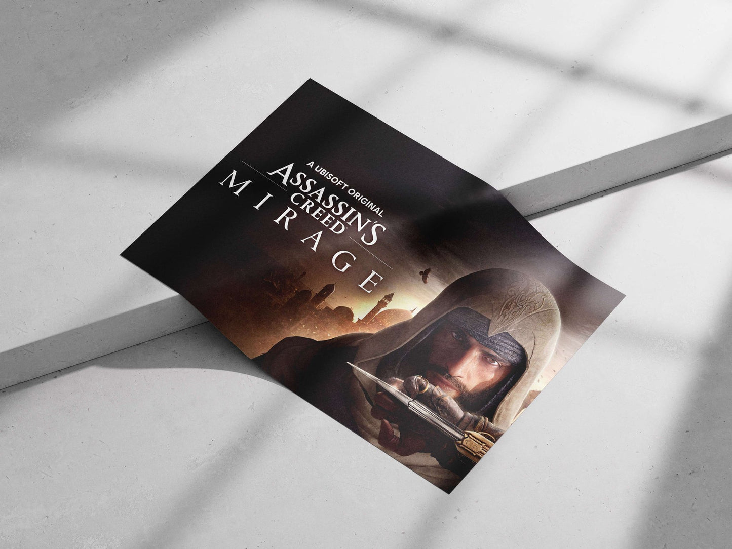Assassin's Creed Mirage (video game by Ubisoft) Main Subject: Assassin's Creed Mirage (video game by Ubisoft) Matte poster