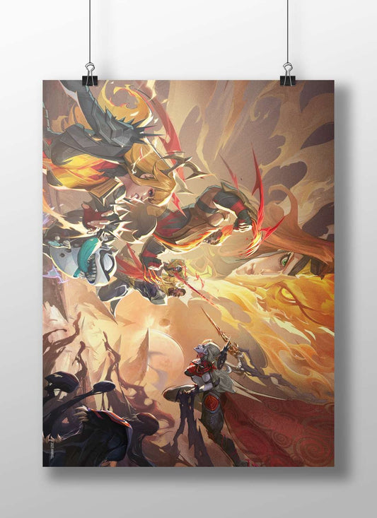 Thor, Valkyrie, and other Marvel characters (Marvel franchise) Main Subject: Thor, Valkyrie, and other Marvel characters