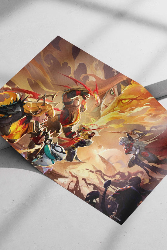 Thor, Valkyrie, and other Marvel characters (Marvel franchise) Main Subject: Thor, Valkyrie, and other Marvel characters