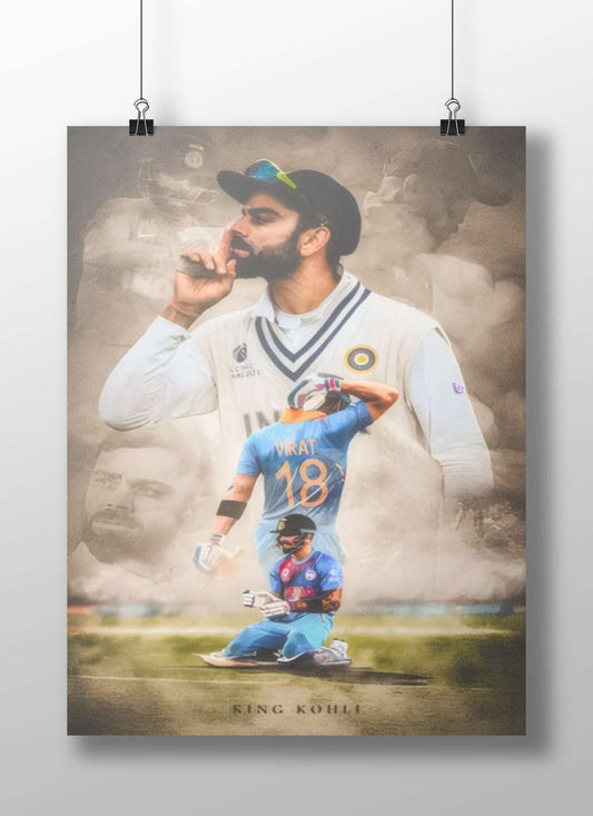 Virat Kohli - Cricket Legend Poster