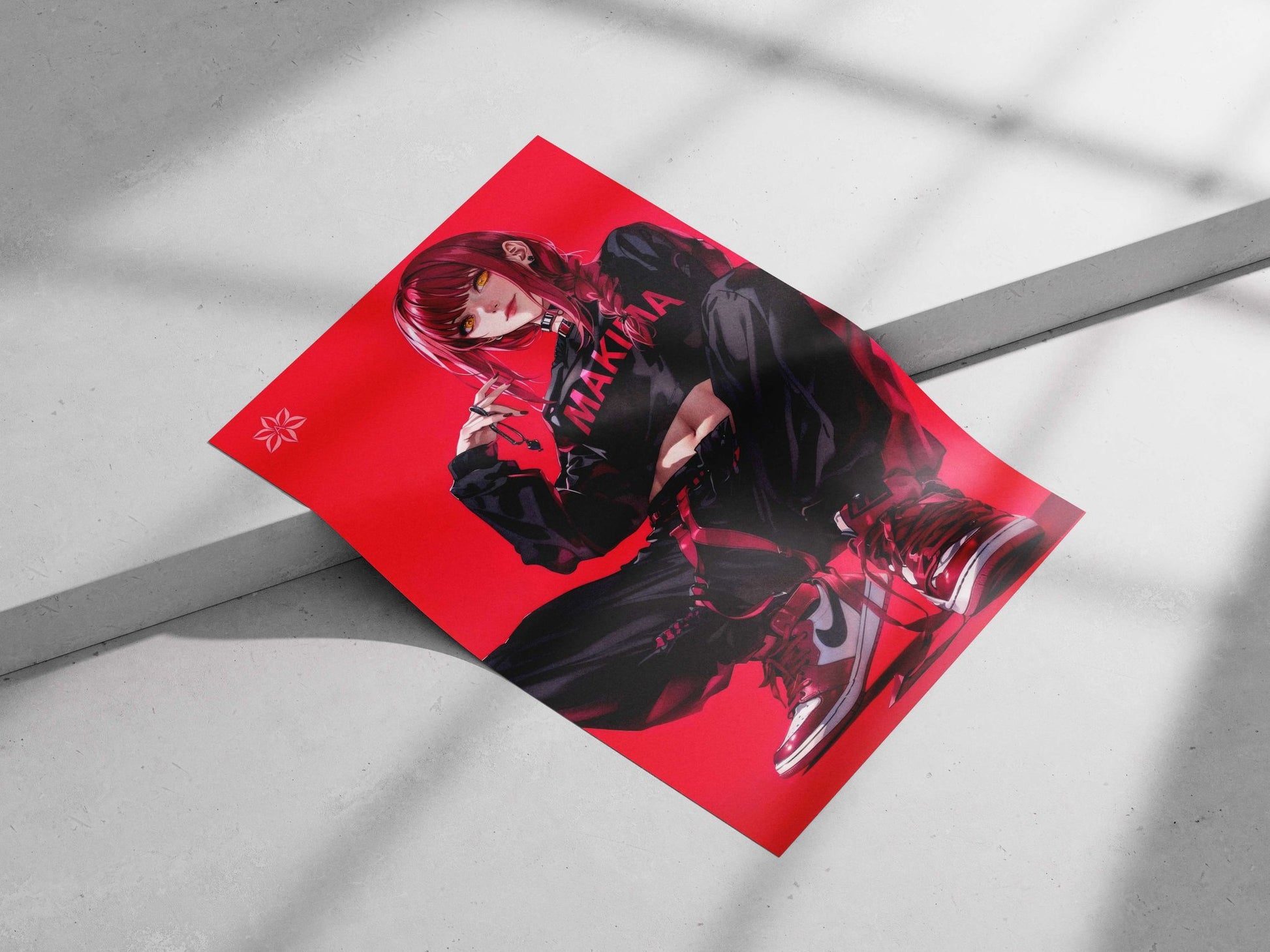 Makima (from Chainsaw Man) Main Subject: Makima (from Chainsaw Man) Matte poster print — Anime wall art India | PosterBoizz