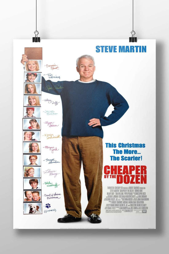 Cheaper by the Dozen Jimmy Sanders - Family Comedy Poster