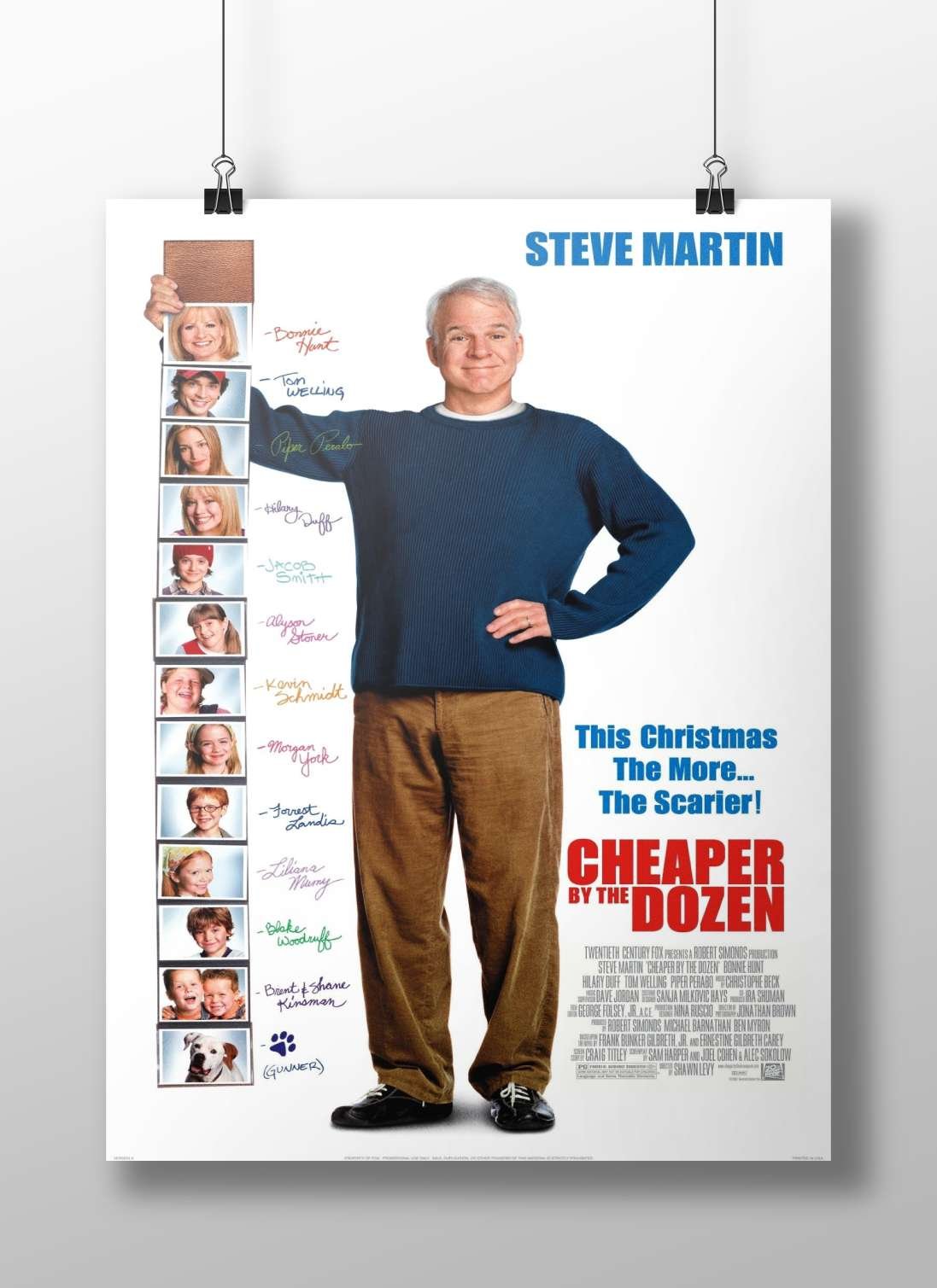 Cheaper by the Dozen Jimmy Sanders - Family Comedy Poster