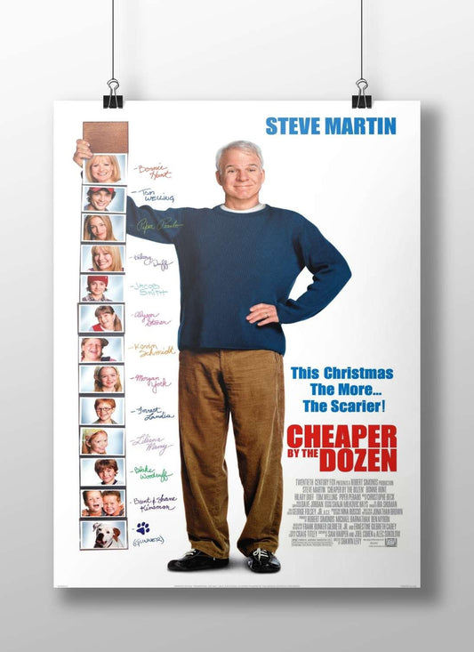 Cheaper by the Dozen Jimmy Sanders - Family Comedy Poster