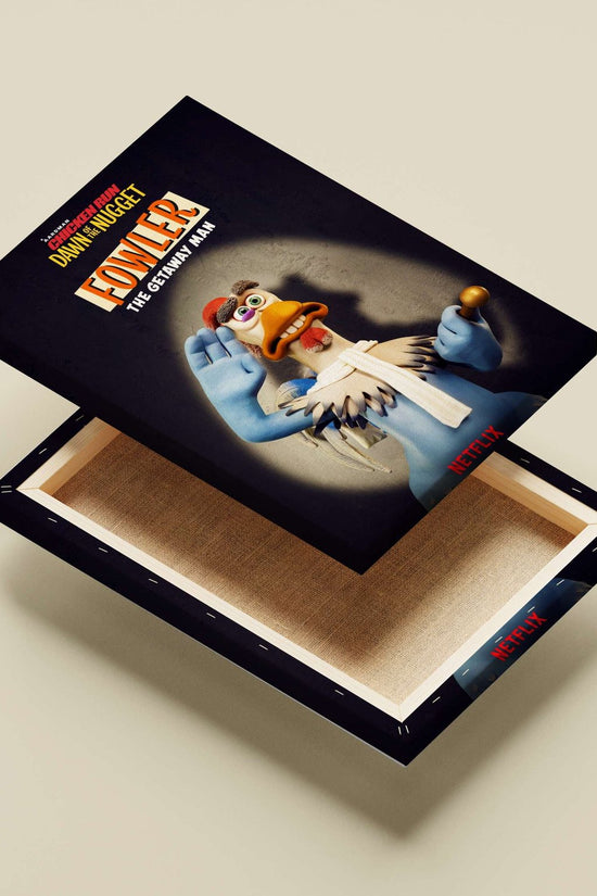 Fowler from Aardman’s Chicken Run franchise. Fowler - Hen Hero Poster