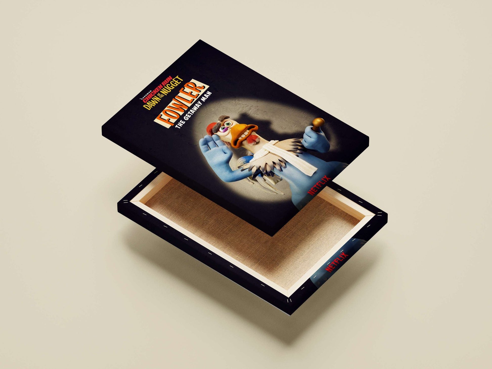 Fowler from Aardman’s Chicken Run franchise. Fowler - Hen Hero Poster