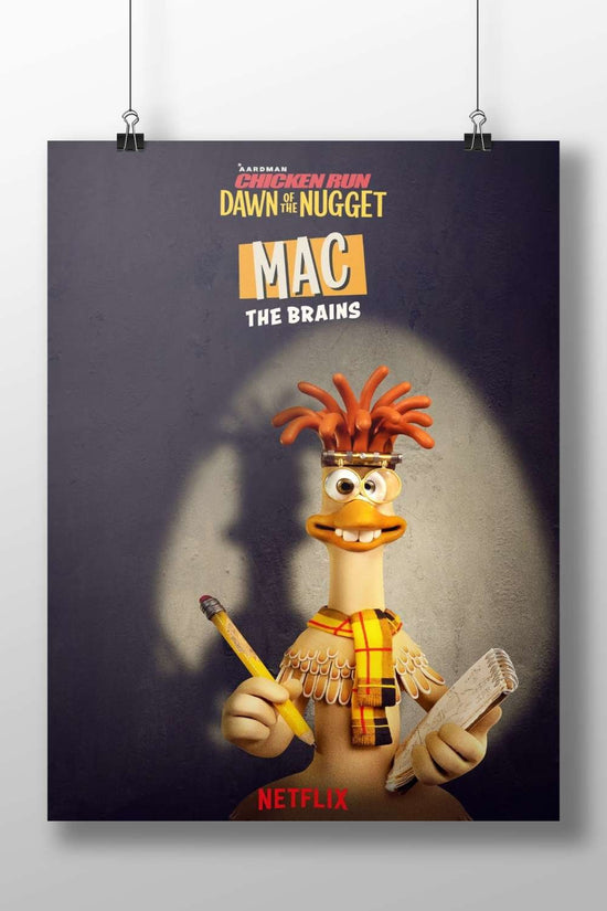Mac the Brains (character from the Chicken Run franchise) Mac The Brains - Wise Hen