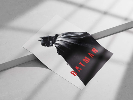 Batman (DC Comics) Main Subject: Batman (DC Comics) Matte poster print — Superhero wall art India | PosterBoizz