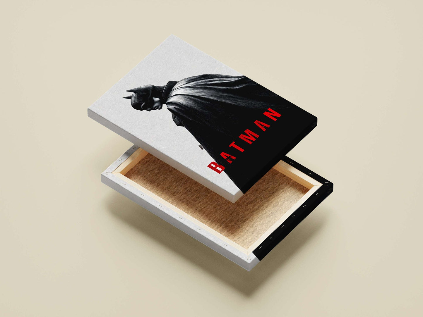 Batman (DC Comics) Main Subject: Batman (DC Comics) Canvas wall art — Superhero wall art India | PosterBoizz