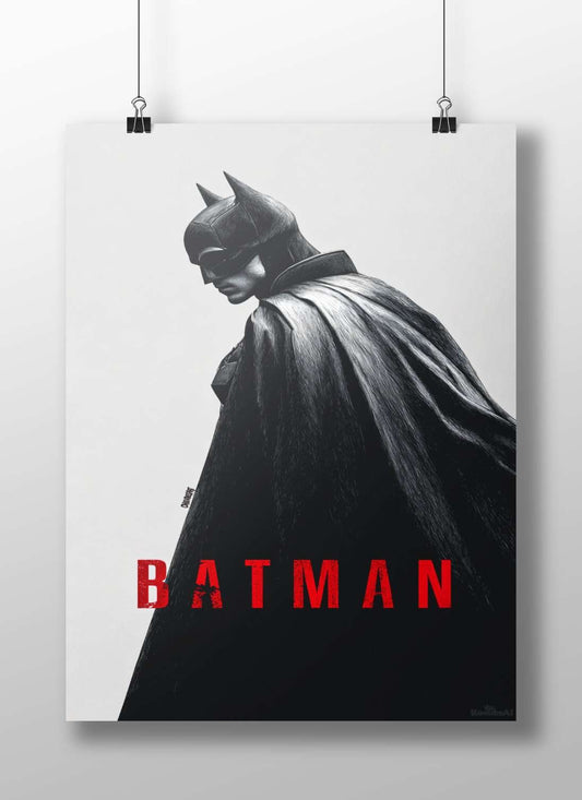 Batman (DC Comics) Main Subject: Batman (DC Comics) Matte BoizzBoard rigid print — Superhero wall art India | PosterBoizz