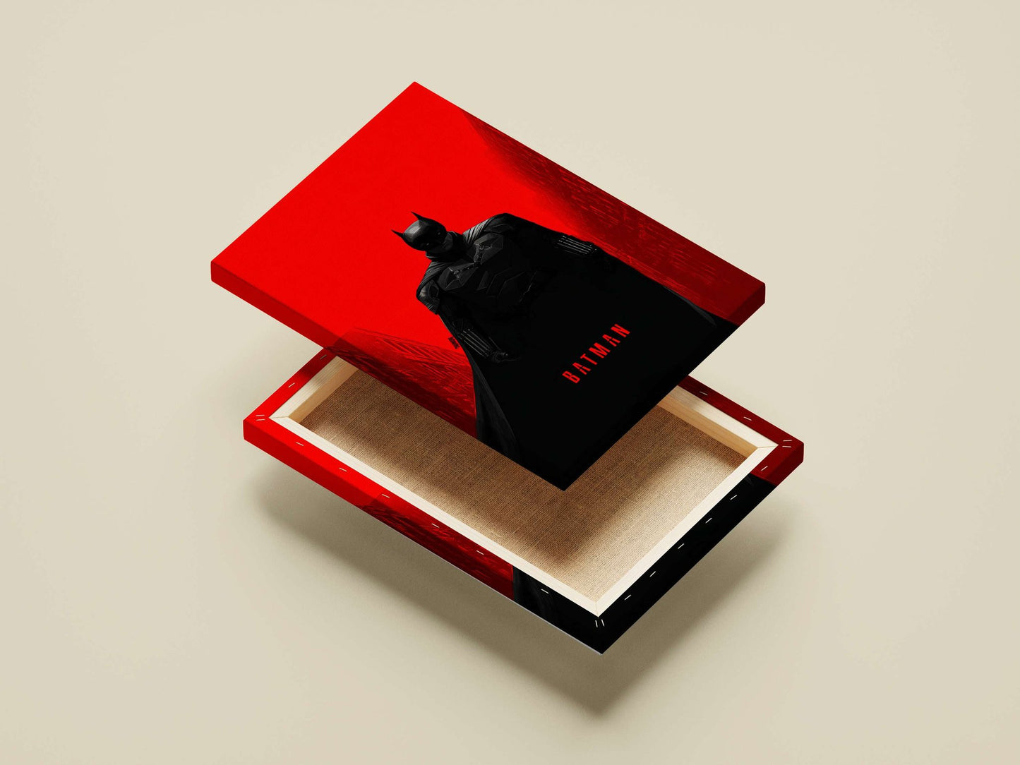 Batman (DC Comics franchise) Main Subject: Batman (DC Comics franchise) Canvas wall art — Superhero wall art India |