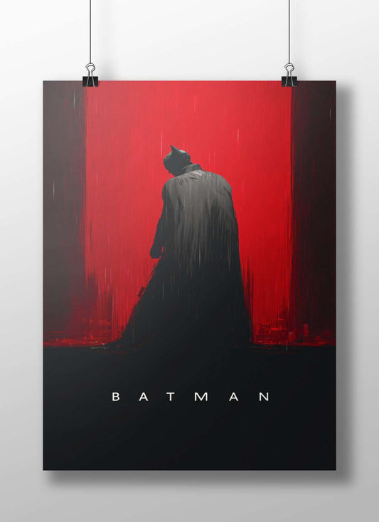 Batman (DC Comics franchise character) Main Subject: Batman (DC Comics franchise character) Matte BoizzBoard rigid print —