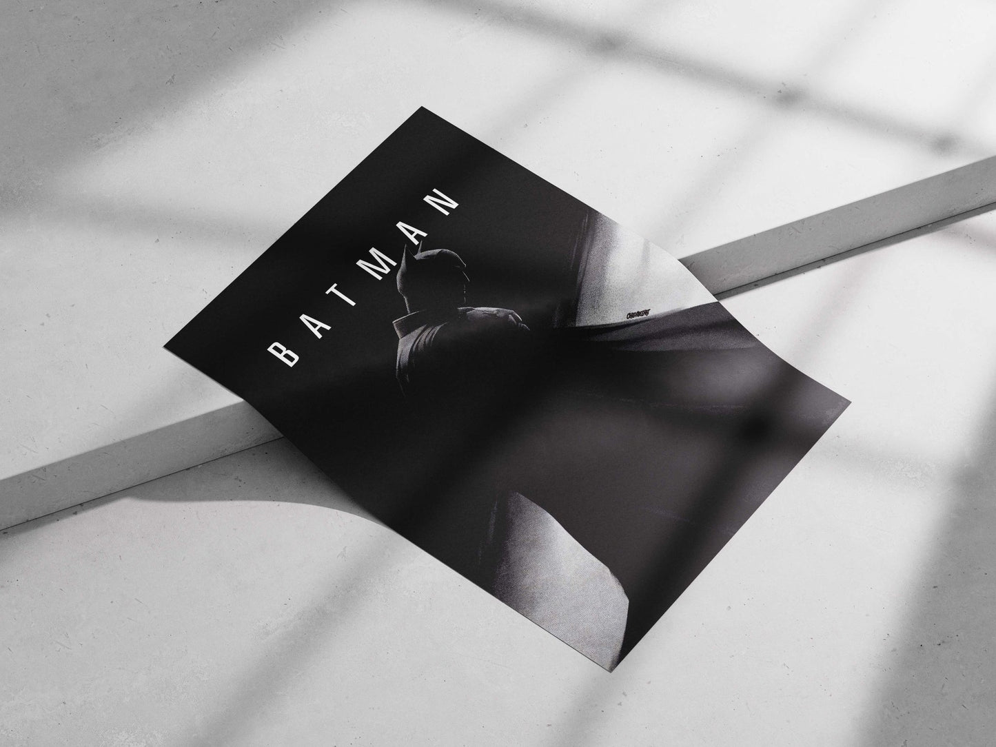 Batman (DC Comics character) Main Subject: Batman (DC Comics character) Matte poster print — Superhero wall art India |
