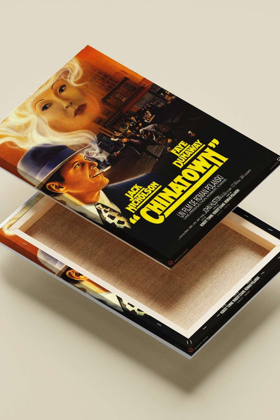 The movie "Chinatown" (1974) starring Jack Nicholson and Faye Dunaway, directed by Roman Polanski Chinatown