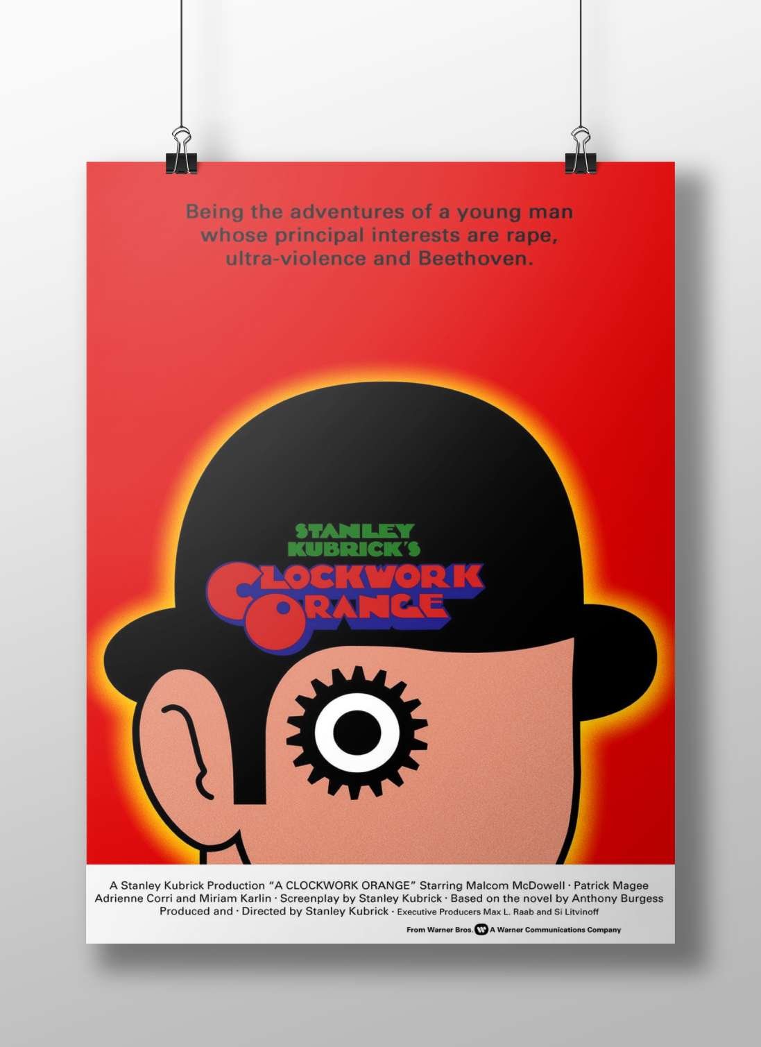 A Clockwork Orange (Stanley Kubrick film franchise) Alex Delarge - A Clockwork Orange Poster