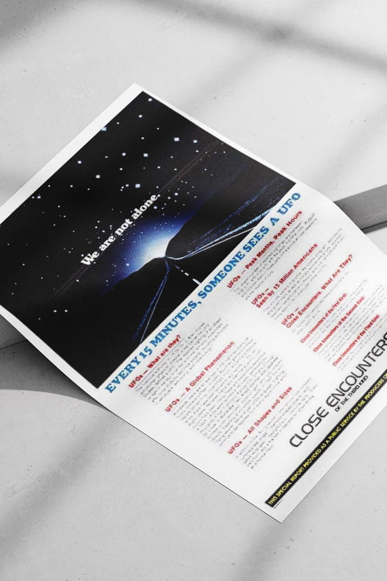 Close Encounters of the Third Kind Close Encounters - Otherworldly Encounter Poster