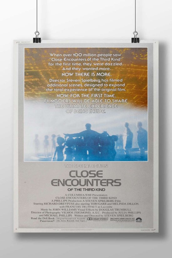 Close Encounters Of The Third Kind - Mysterious Ufo Poster