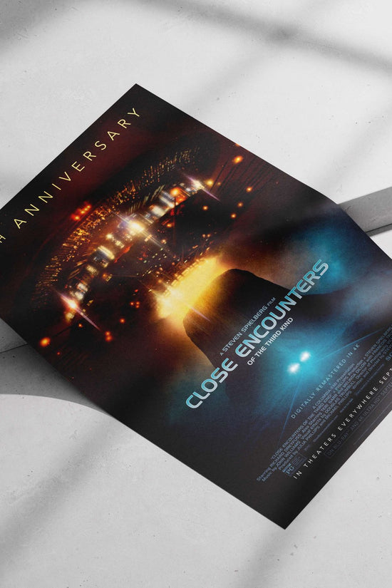 Close Encounters of the Third Kind (movie title) Close Encounters - Otherworldly Noirett Poster