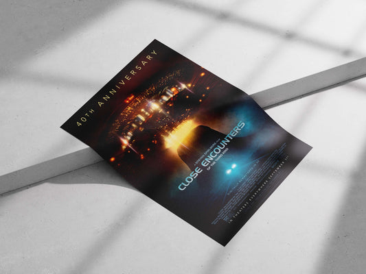 Close Encounters of the Third Kind (movie title) Close Encounters - Otherworldly Noirett Poster