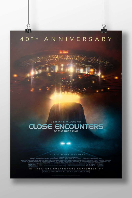 Close Encounters of the Third Kind (movie title) Close Encounters - Otherworldly Noirett Poster