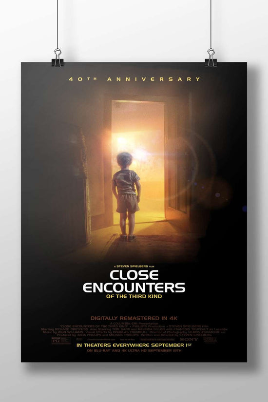 Close Encounters of the Third Kind E.T. - Otherworldly Encounter Poster