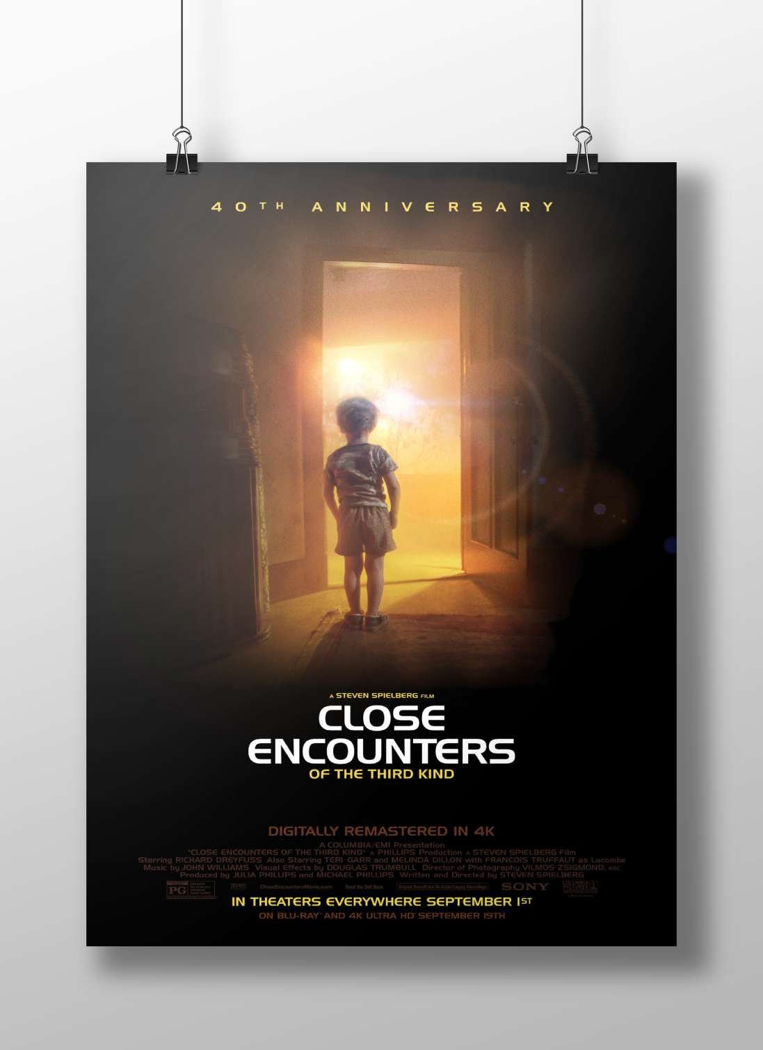 Close Encounters of the Third Kind E.T. - Otherworldly Encounter Poster
