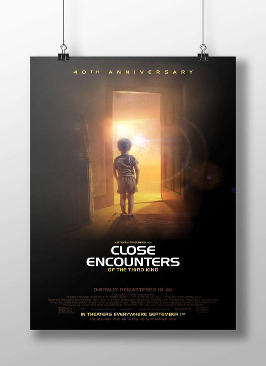 Close Encounters of the Third Kind E.T. - Otherworldly Encounter Poster