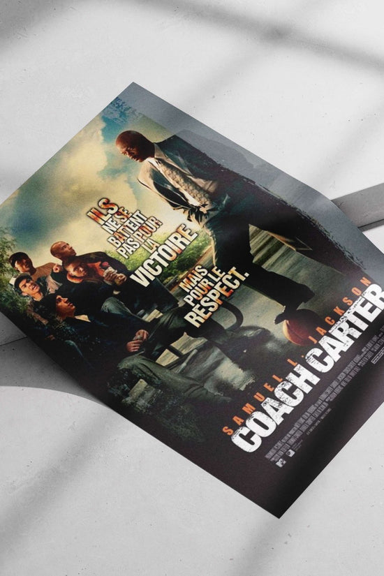 Coach Carter (the film starring Samuel L. Jackson) Coach Carter - Inspiring Leadership Poster