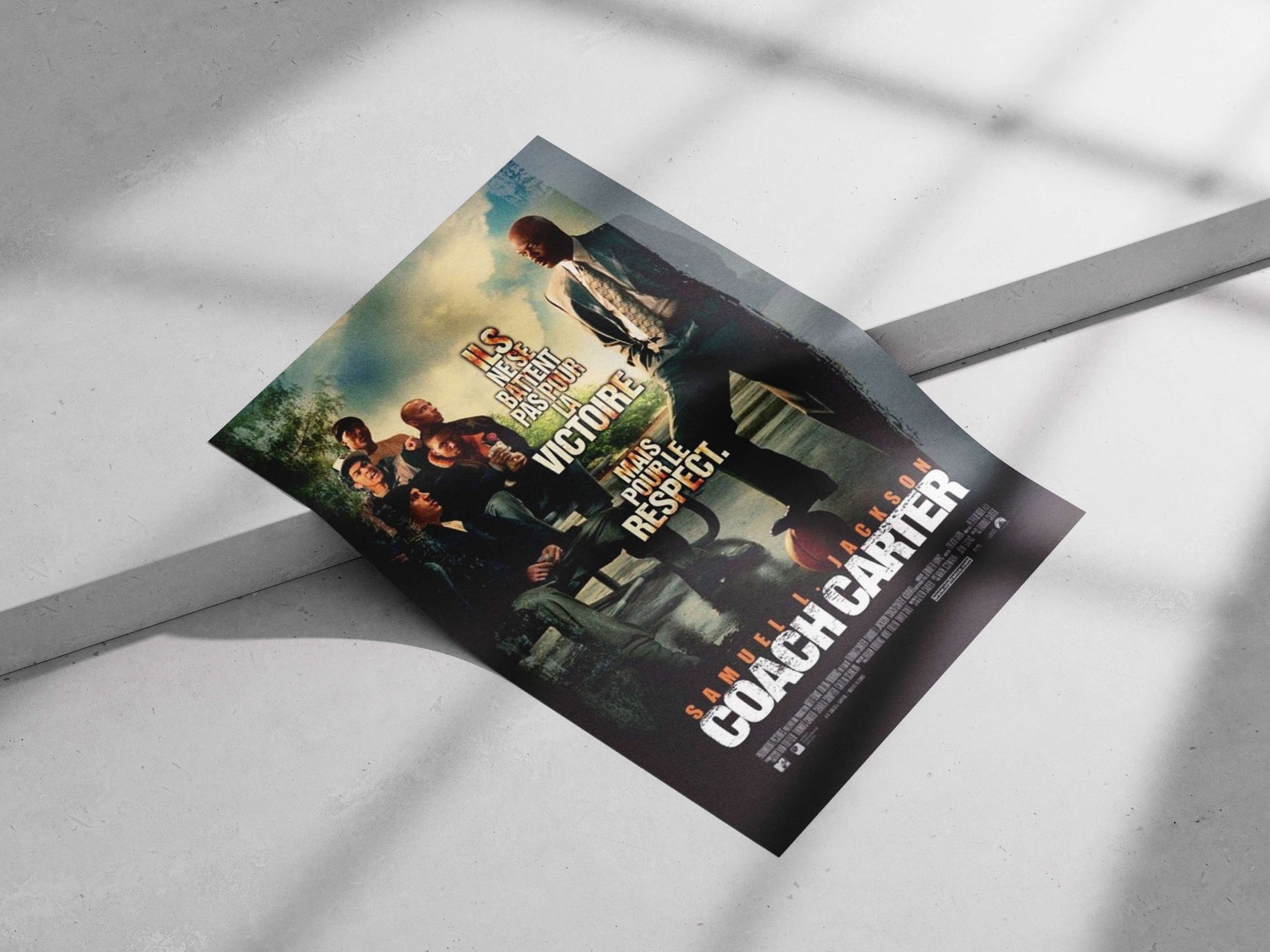 Coach Carter (the film starring Samuel L. Jackson) Coach Carter - Inspiring Leadership Poster