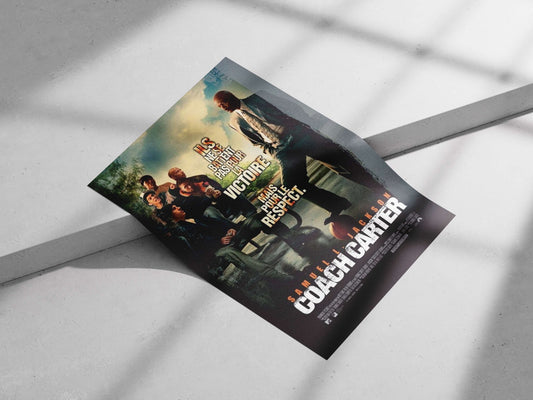 Coach Carter (the film starring Samuel L. Jackson) Coach Carter - Inspiring Leadership Poster
