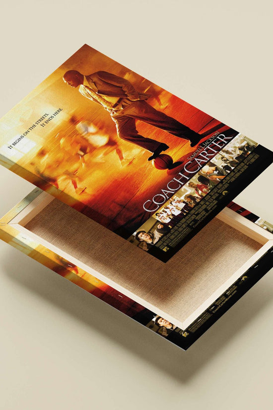 The film "Coach Carter" starring Samuel L. Jackson. Coach Carter - Inspiration Poster