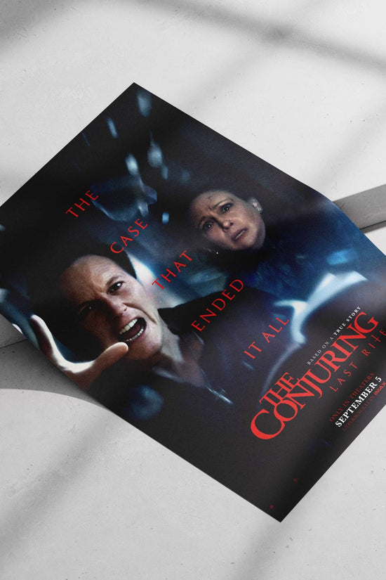 The Conjuring: Last Rites Annabelle Comes Home - Haunting Horror Poster