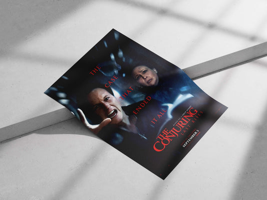 The Conjuring: Last Rites Annabelle Comes Home - Haunting Horror Poster