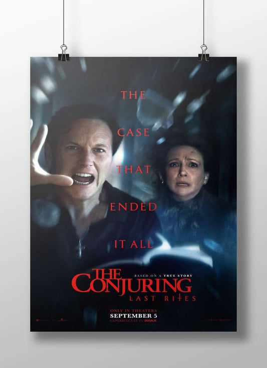 The Conjuring: Last Rites Annabelle Comes Home - Haunting Horror Poster