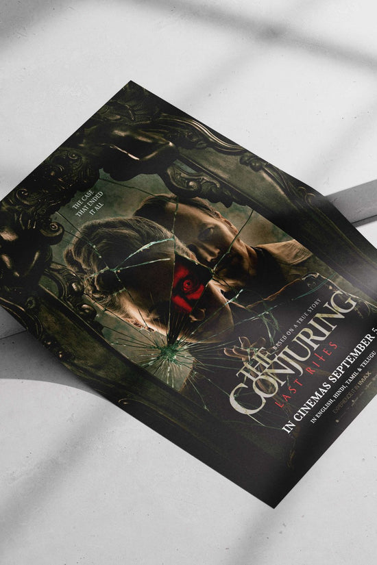 The Conjuring: Last Rites - Haunting Noir Poster