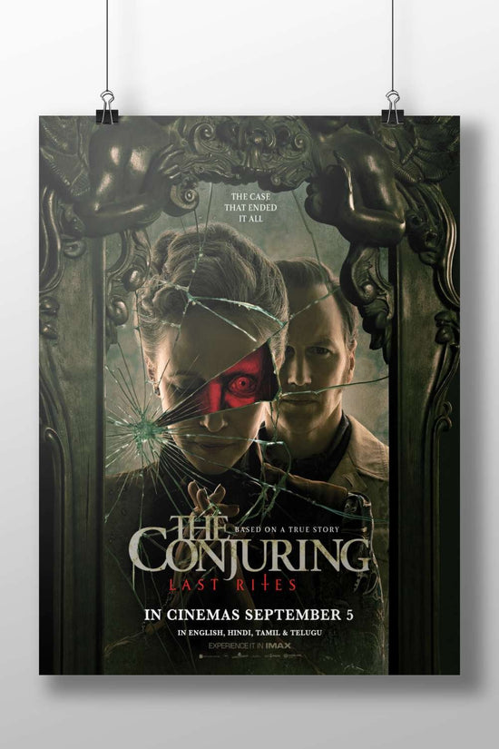 The Conjuring: Last Rites - Haunting Noir Poster