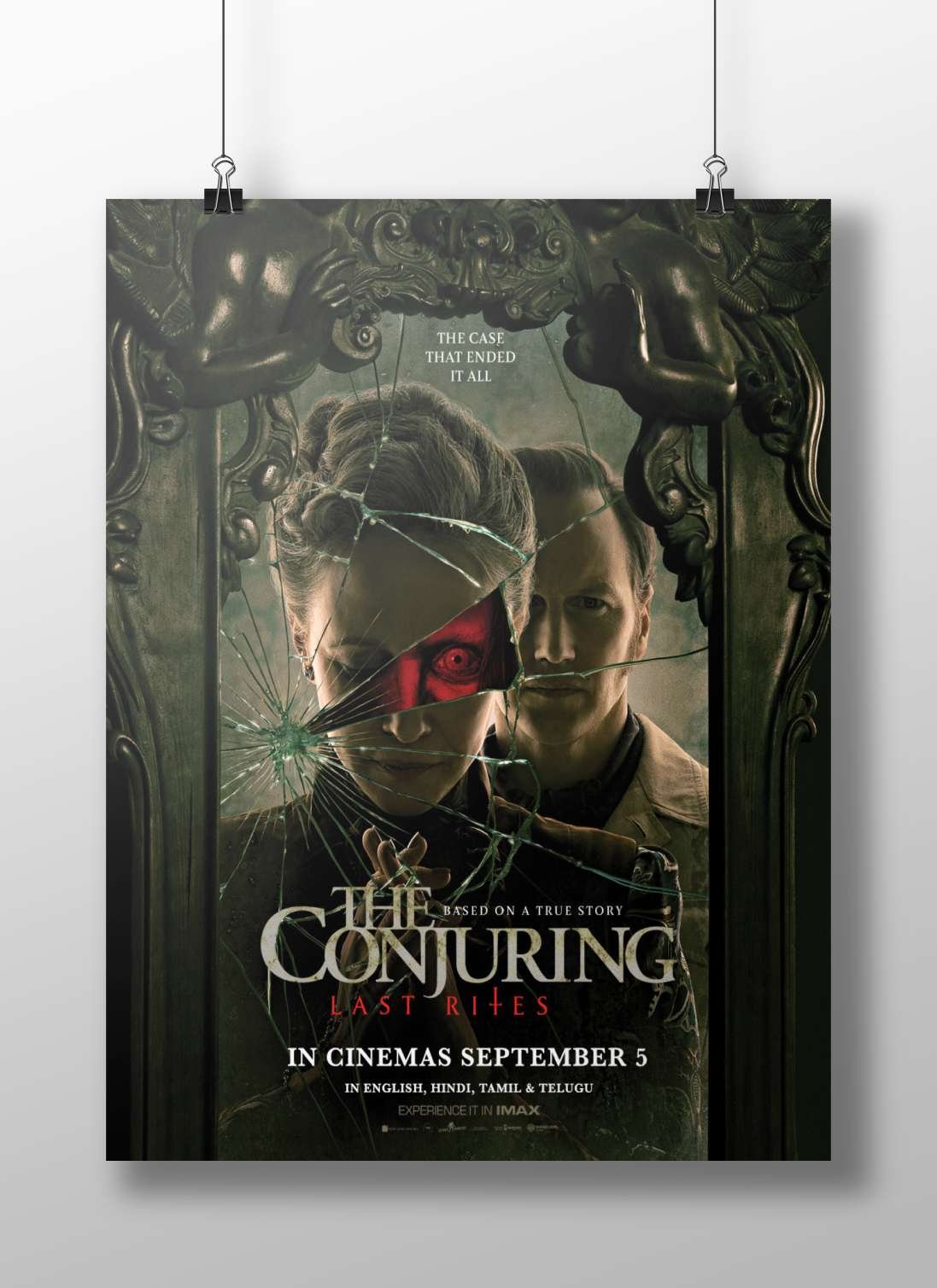 The Conjuring: Last Rites - Haunting Noir Poster
