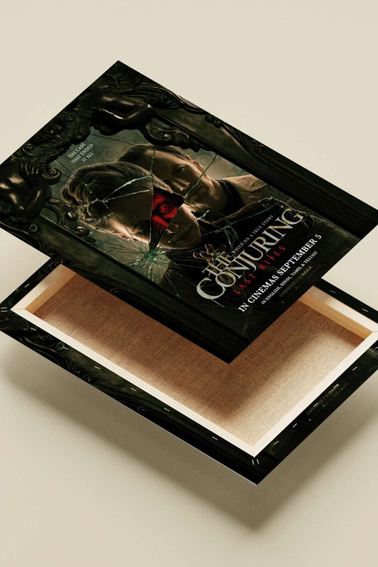 The Conjuring: Last Rites - Haunting Noir Poster