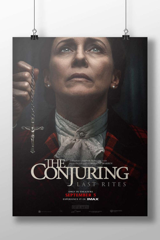 The Conjuring: Last Rites (franchise) Annabelle Comes Home - Haunting Horror Poster