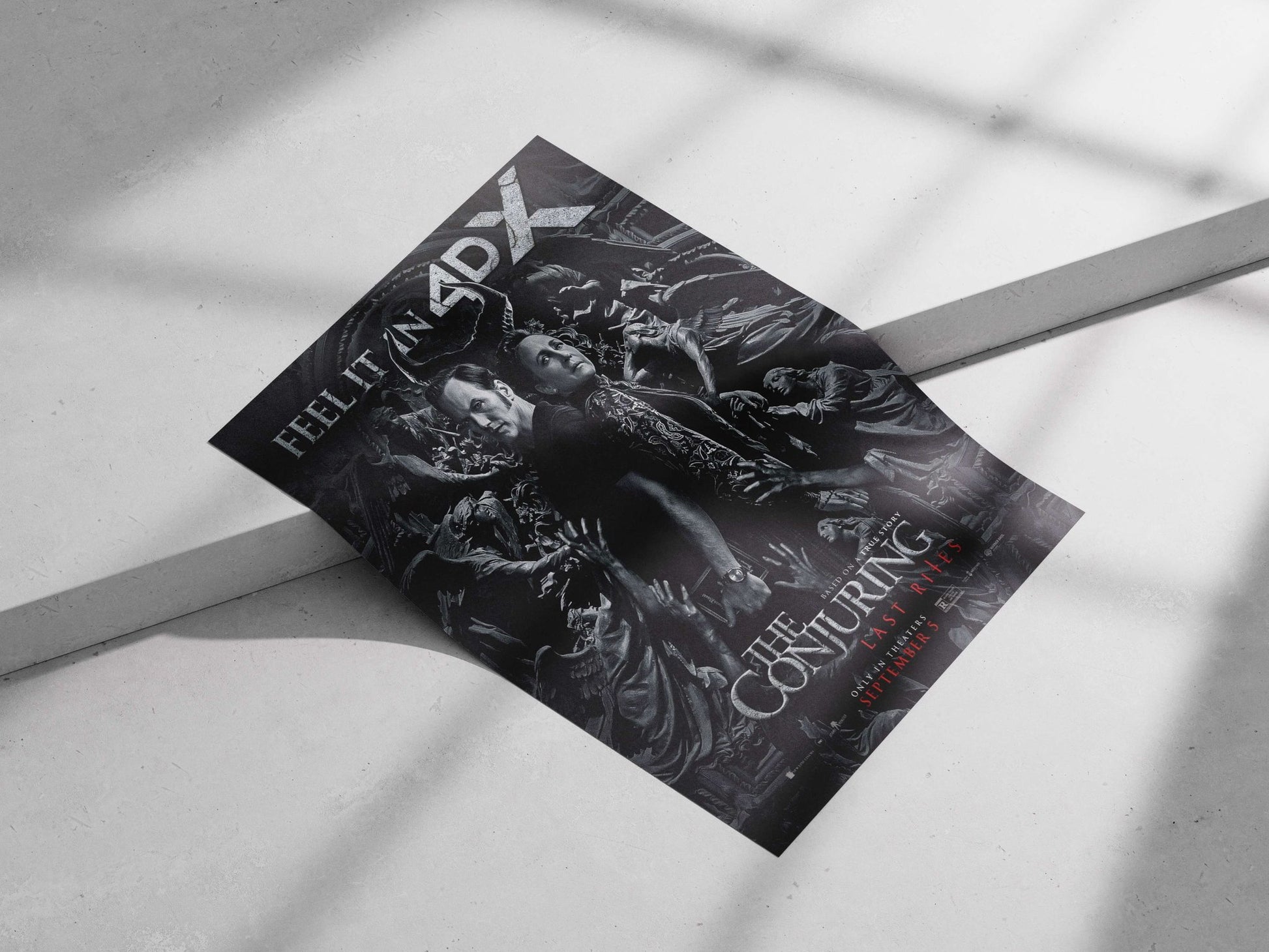 The Conjuring: Last Rites - Haunting Noir Poster