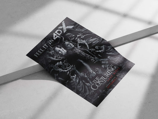 The Conjuring: Last Rites - Haunting Noir Poster