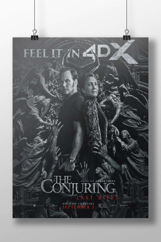 The Conjuring: Last Rites - Haunting Noir Poster