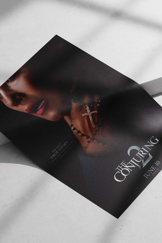 The Conjuring 2 (franchise movie) Annabelle Comes Home - Haunted Horror Poster