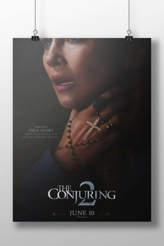 The Conjuring 2 (franchise movie) Annabelle Comes Home - Haunted Horror Poster