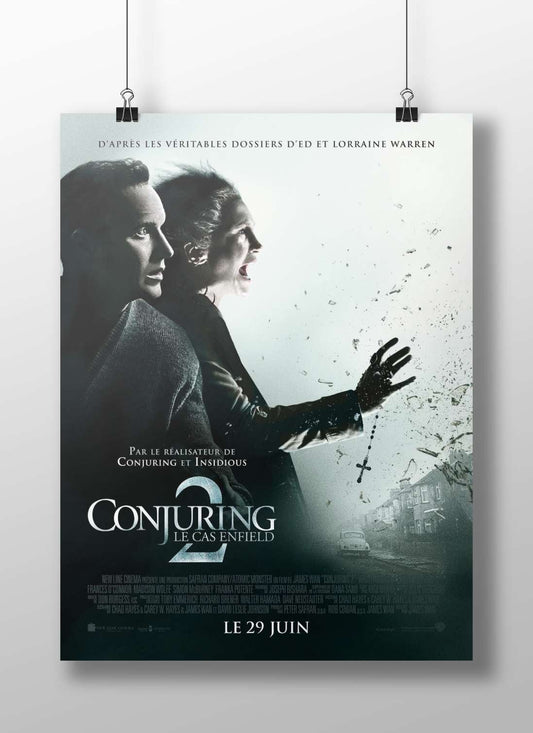 Conjuring 2 (The Enfield Case) franchise, based on Ed and Lorraine Warren's true files Annabelle