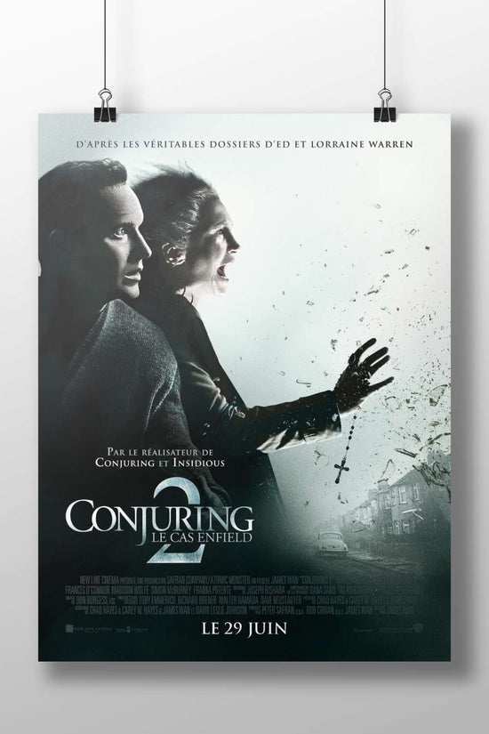 Conjuring 2 (The Enfield Case) franchise, based on Ed and Lorraine Warren's true files Annabelle