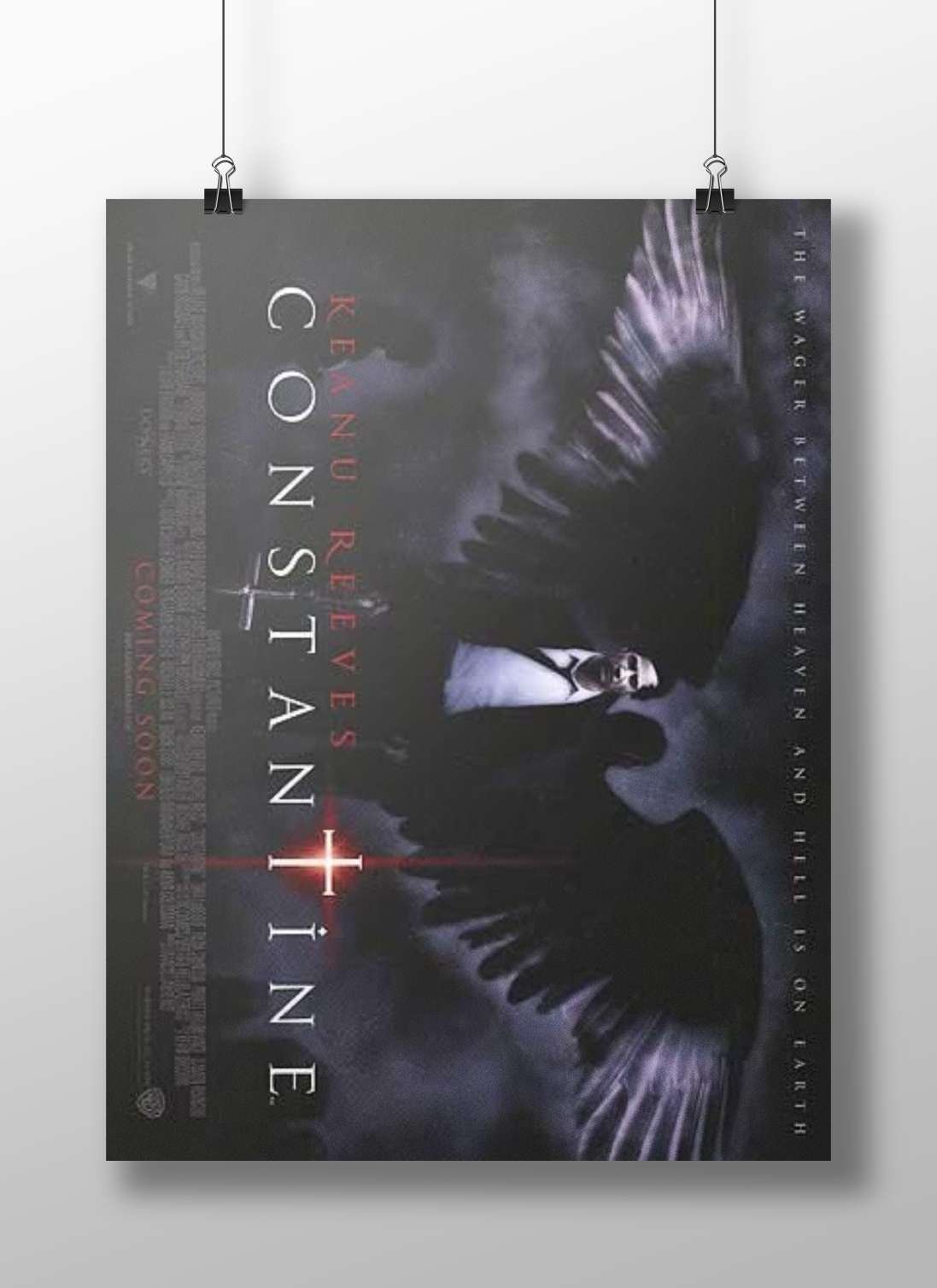 The film franchise "Constantine" (specifically the 2005 movie starring Keanu Reeves) Constantine - Supernatural Noir