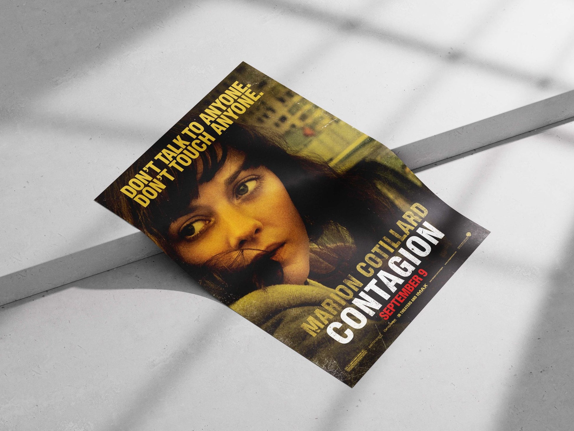Contagion (2011 film) Contagion - Epidemic Fear Poster